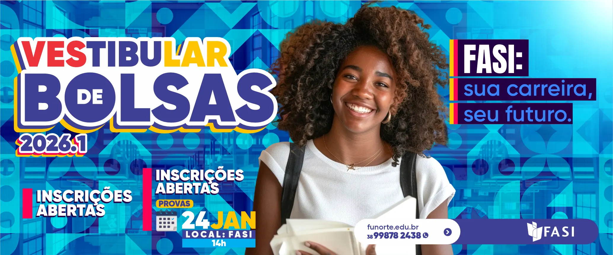 Vestibular de Bolsas 2026.1 FASI