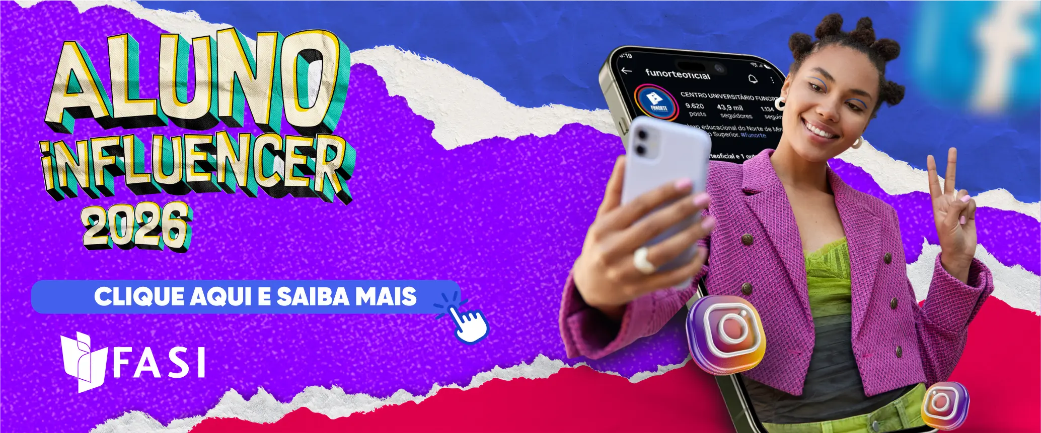 Aluno Influencer 2026 - Banner Site 4